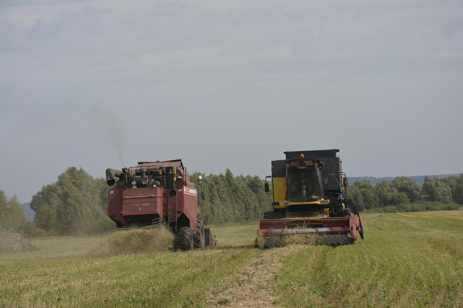 У аграриев - жаркая пора, им дорог каждый погожий час