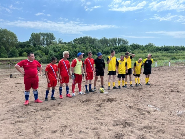 Зональные соревнования по пляжному футболу