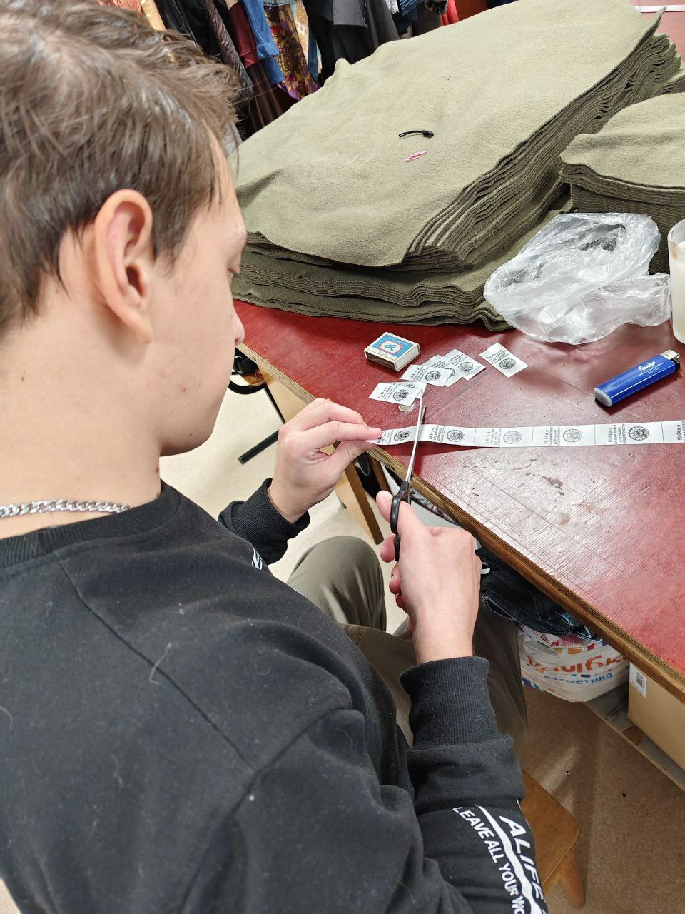 Одежду для защитников Отечества шьют в Межвузовском кампусе Уфы