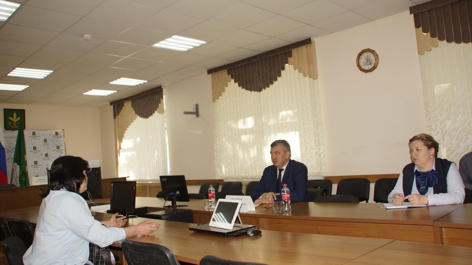 Бакалинский район с рабочим визитом посетил председатель Государственного комитета РБ по ветеринарии Азат Зиганшин
