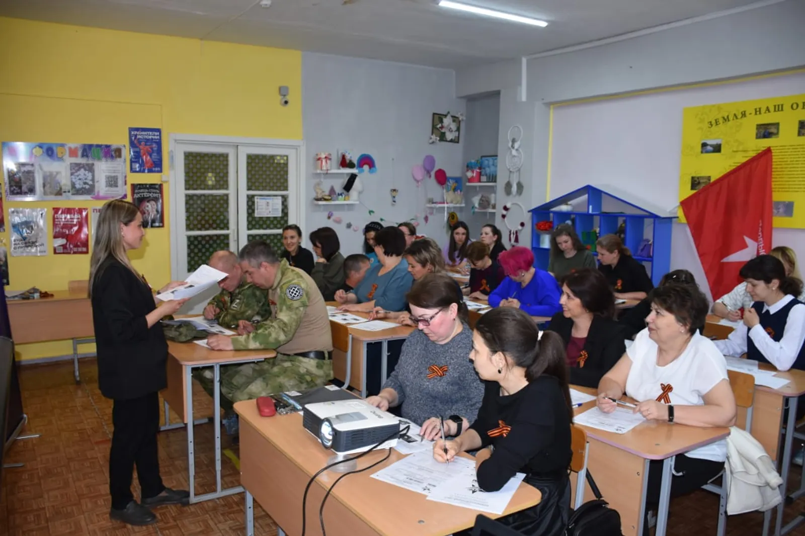 Бакалинцы написали Диктант Победы