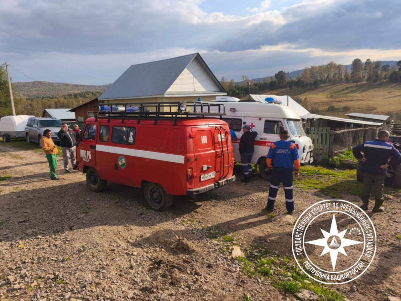 В Башкирии сын спас отца в дикой природе