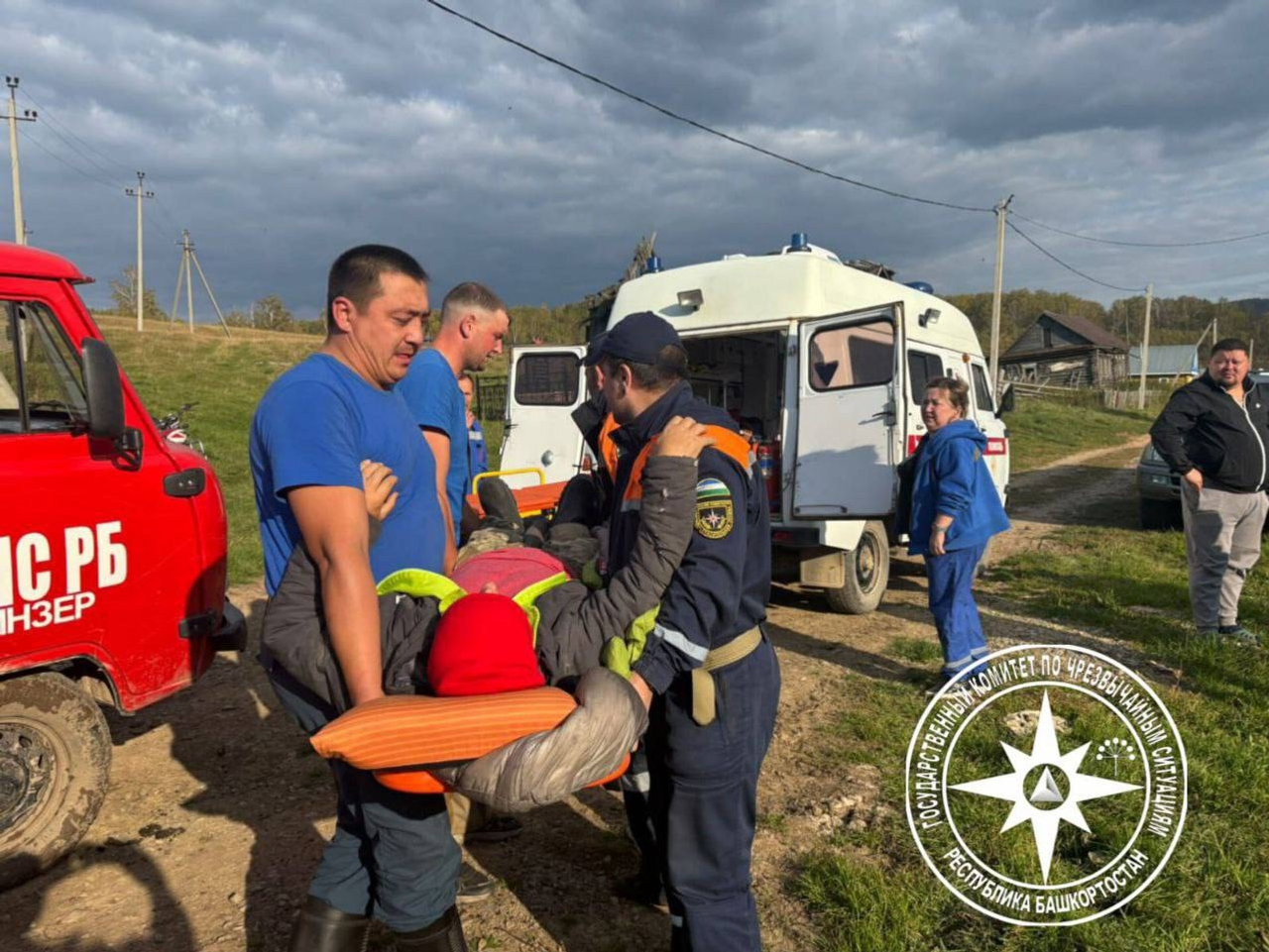 В Башкирии сын спас отца в дикой природе