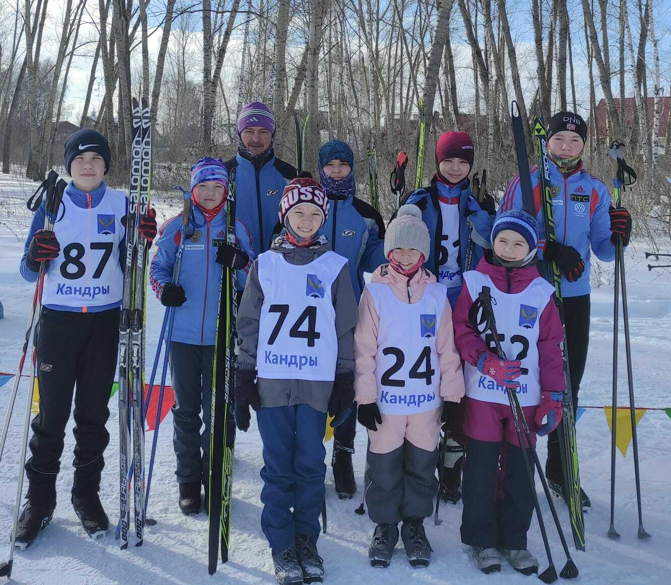 Юные бакалинские лыжники покоряли туймазинскую лыжню