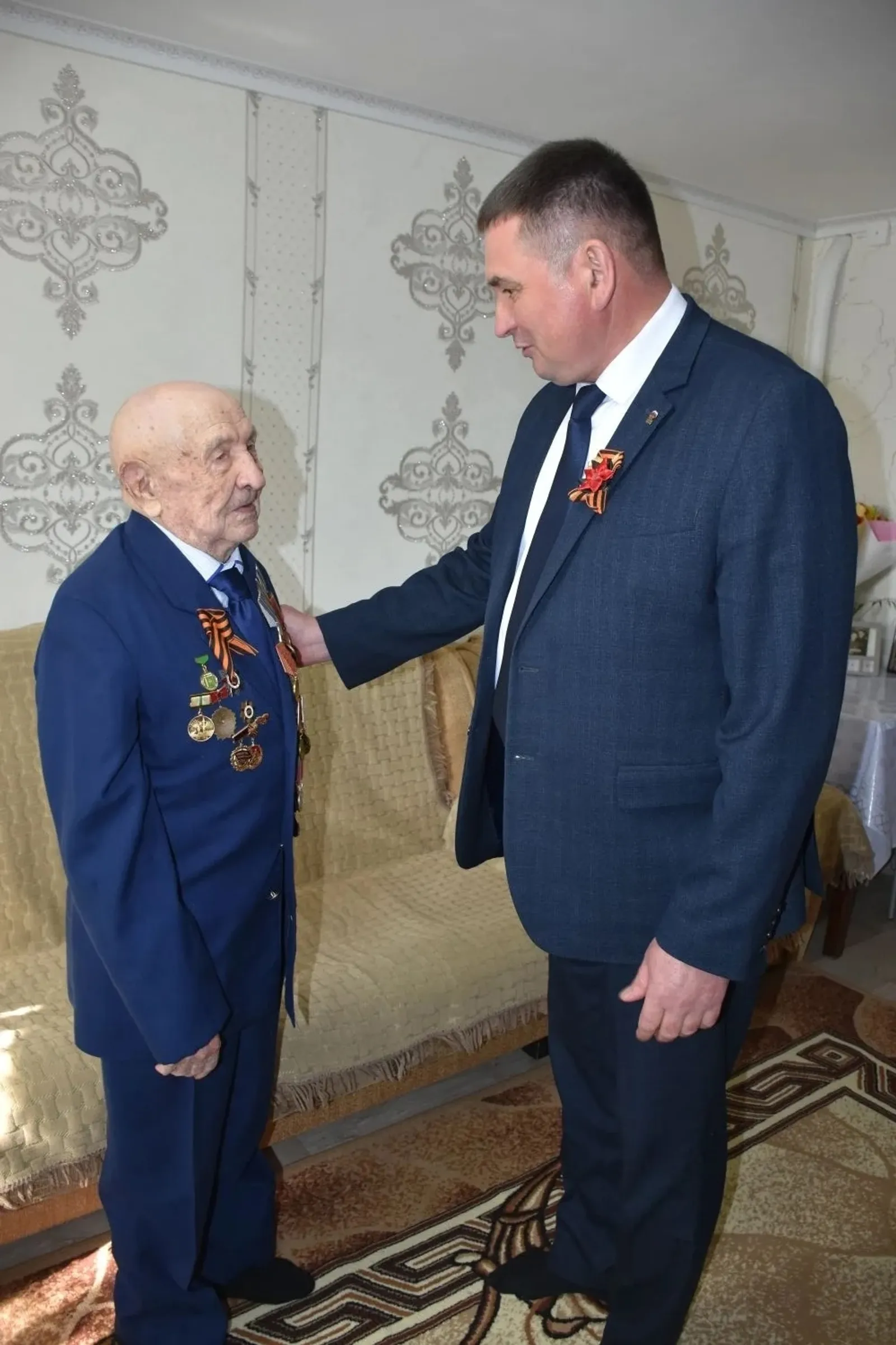 Пожелание ветерану войны: вместе со всеми встретить весть о Победе в СВО