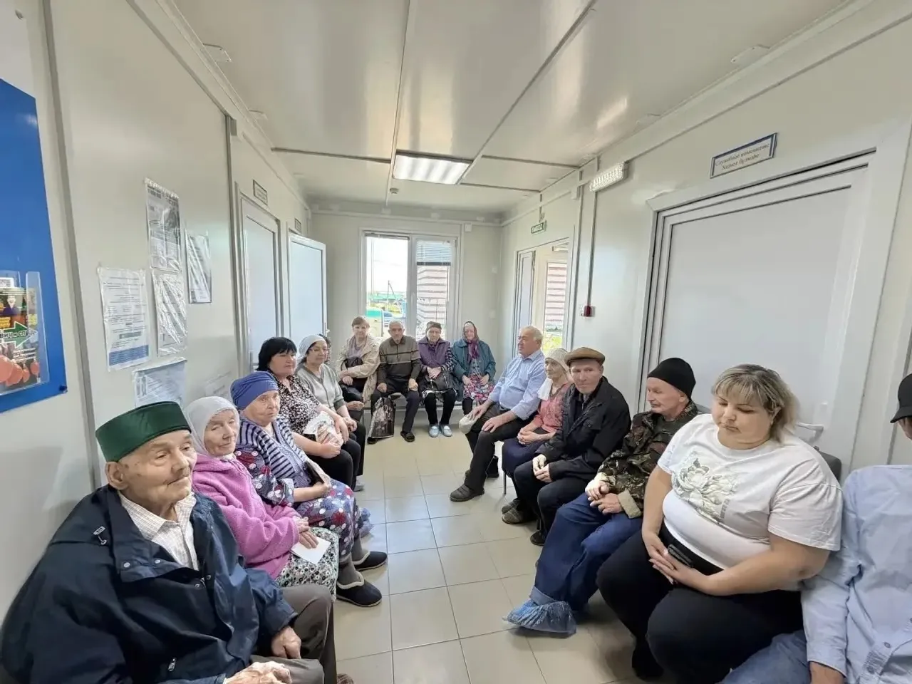 ФАП на колёсах: прием в селе Мустафино