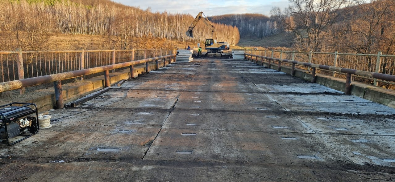 В Башкирии начался ремонт моста через реку Сюнь