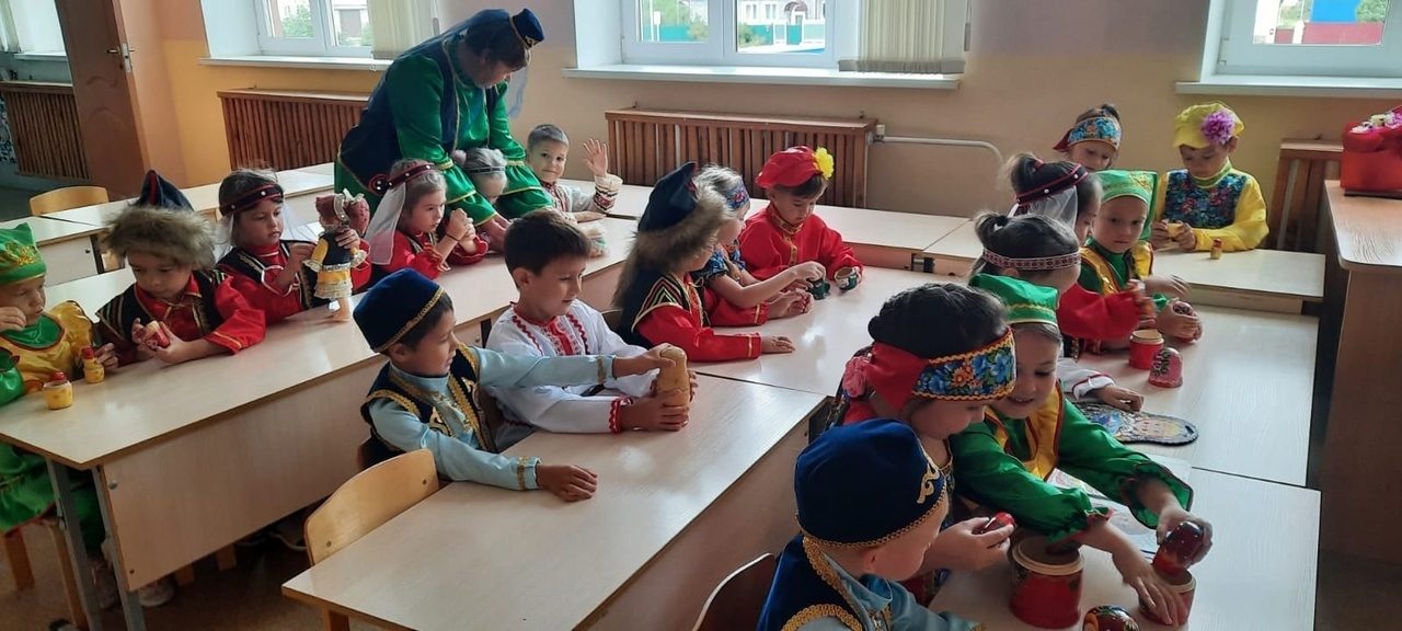 День национального костюма в МАДОУ Бакалинский детский сад «Буратино»