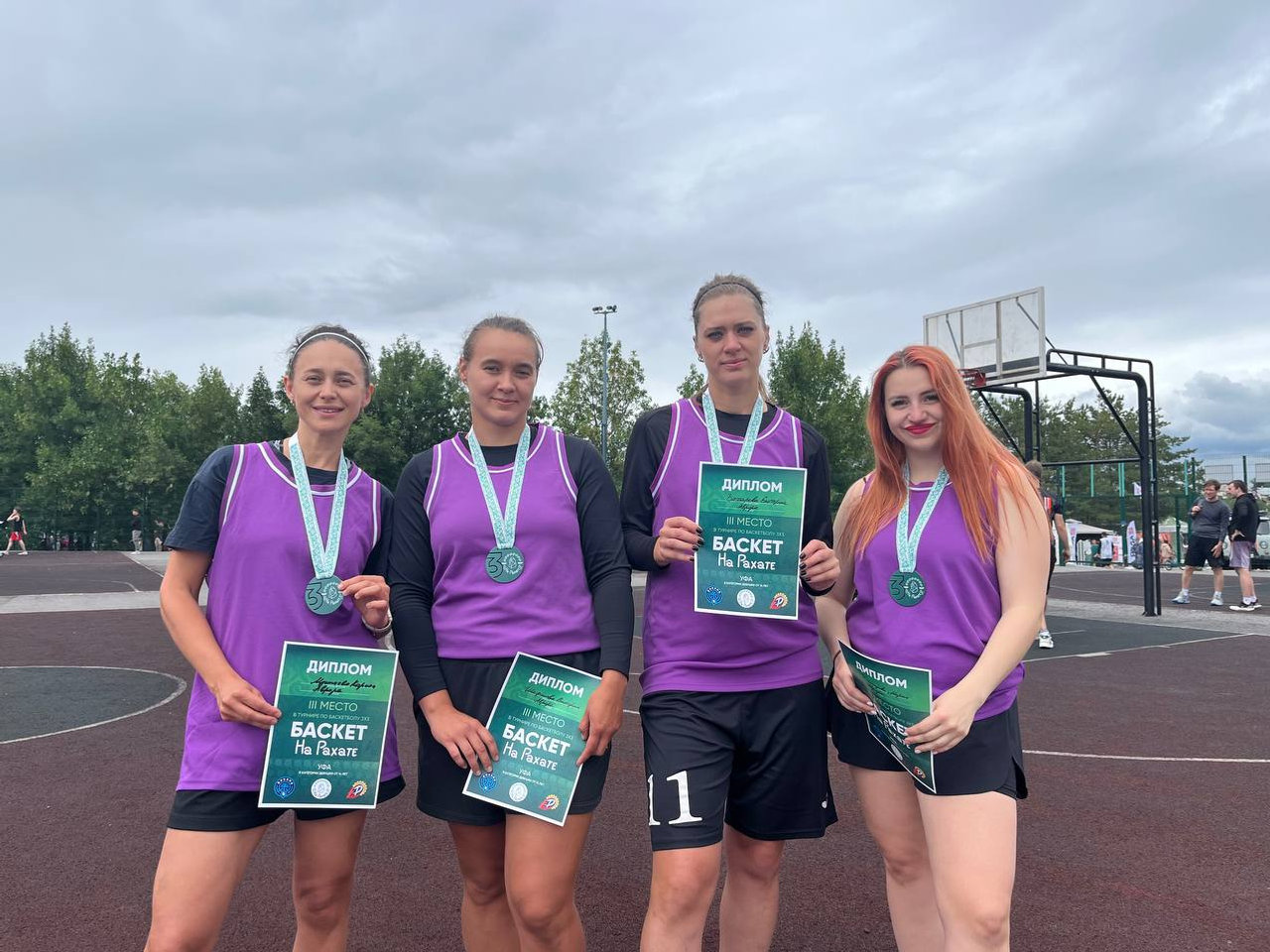 В Уфе в рамках фестиваля здоровья и туризма состоялся «Баскет НА РАХАТЕ»