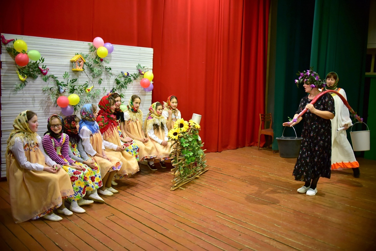 В СДК Ахманово провели календарно-обрядовый праздник "Жаворонки" - "СОРОКИ"