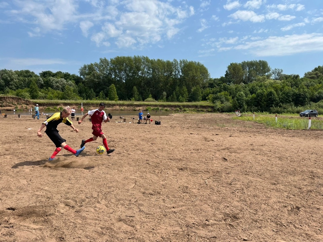 Зональные соревнования по пляжному футболу