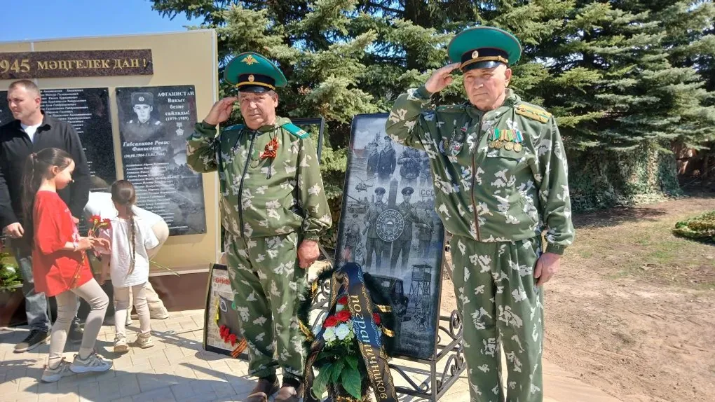Вечный огонь и новый мемориальный комплекс