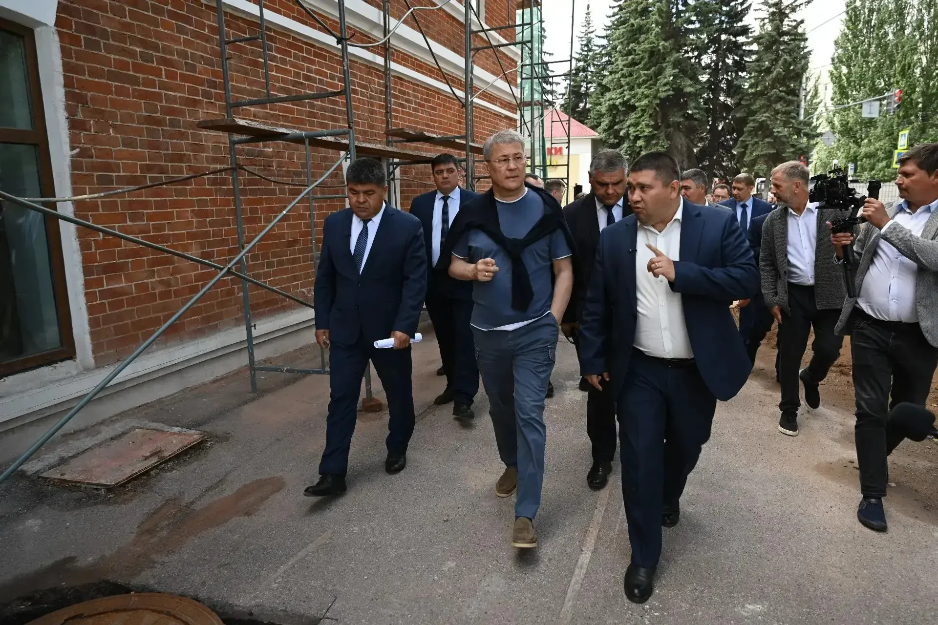 Глава Башкирии рассказал, как идет реконструкция центра Уфы