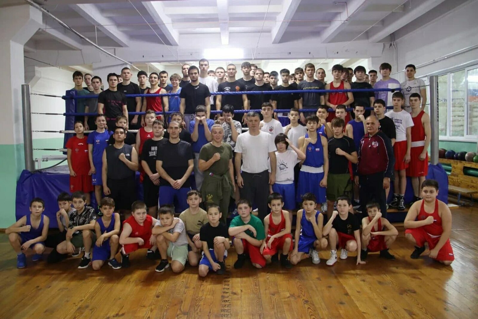 Мастер-класс по боксу прошёл в ДЮСШ г. Нефтекамск