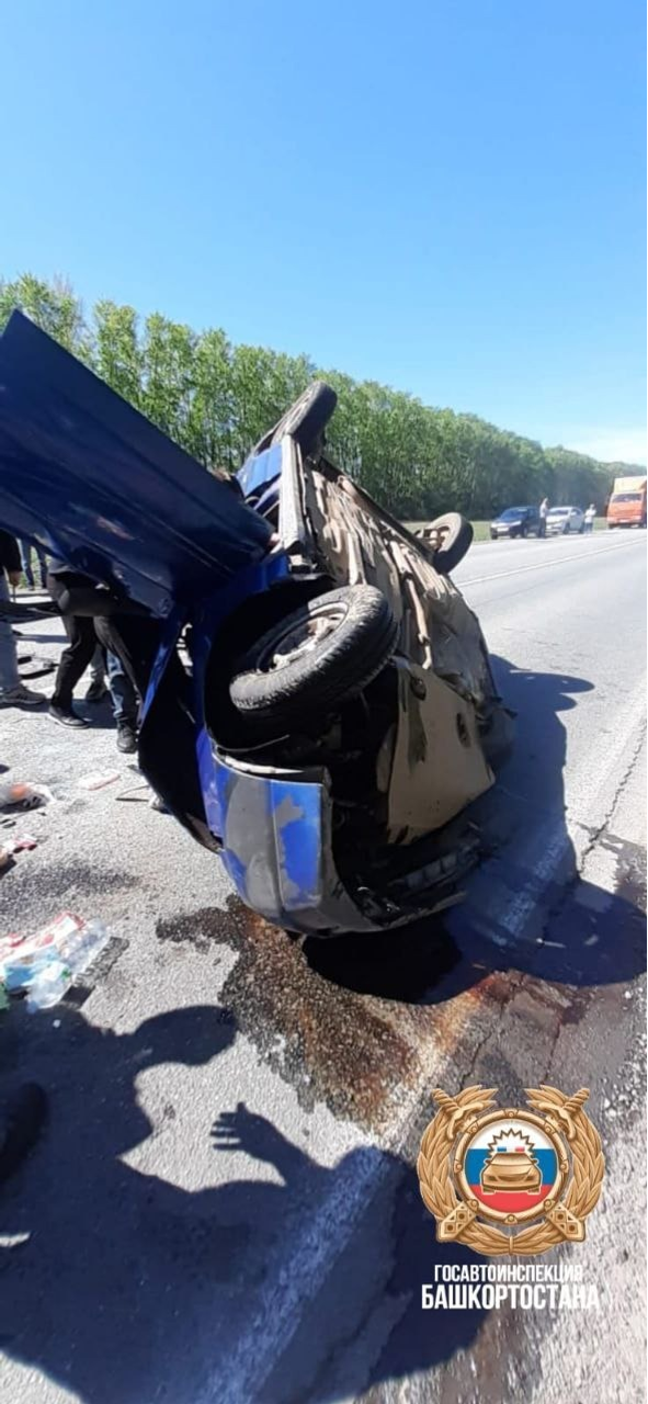 В районе Башкирии в тройном ДТП пострадал 9-летний ребенок