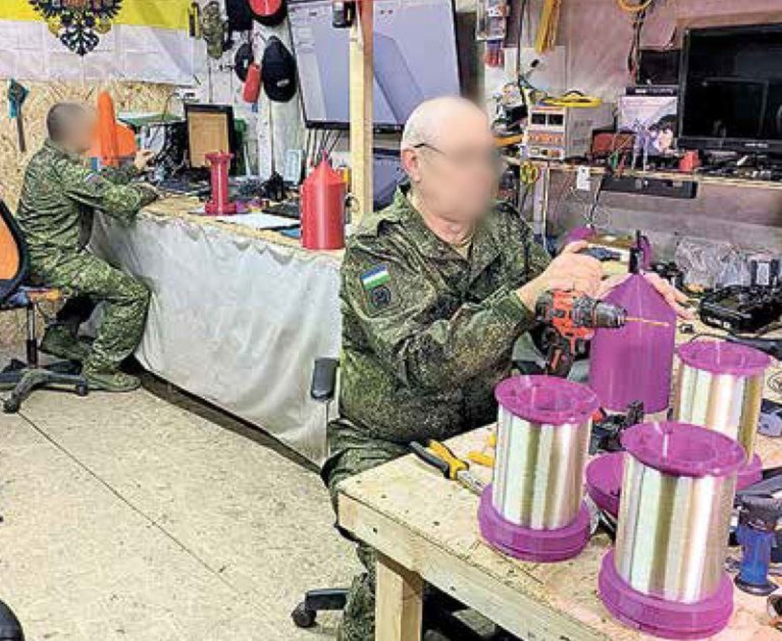 газета Московского военного округа «Красный воин» / соцсети  Отец и сын усовершенствовали в зоне СВО работу операторов БПЛА из Башкирии