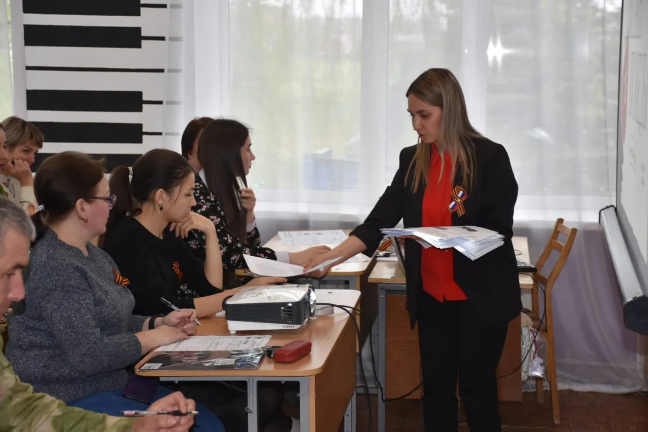 Бакалинцы написали Диктант Победы