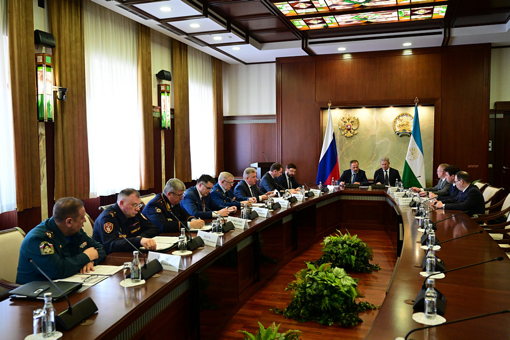 Встреча с полномочным представителем Президента России в ПФО Игорем Комаровым