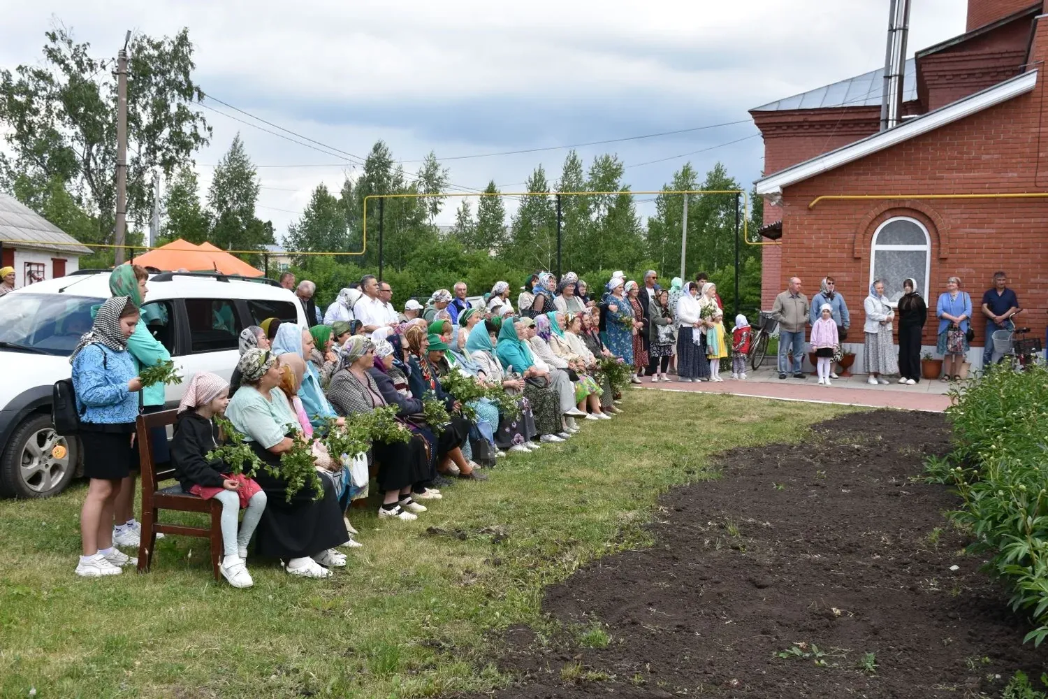 Светлый праздник Святой Троицы в селе Бакалы