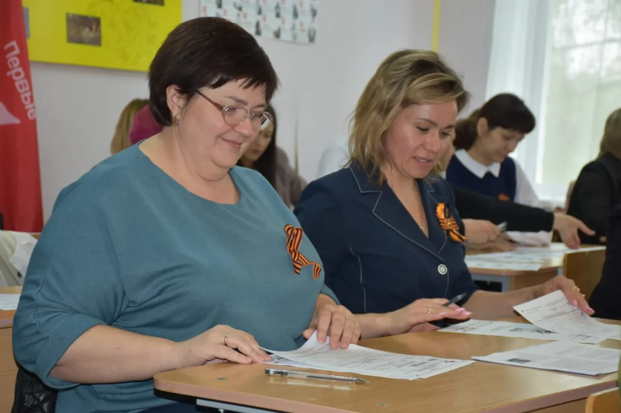 Бакалинцы написали Диктант Победы
