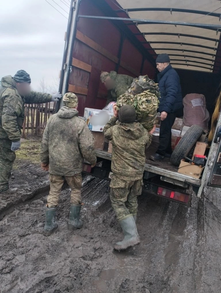 Очередная партия гуманитарного груза успешно доставлена бойцам в зону СВО