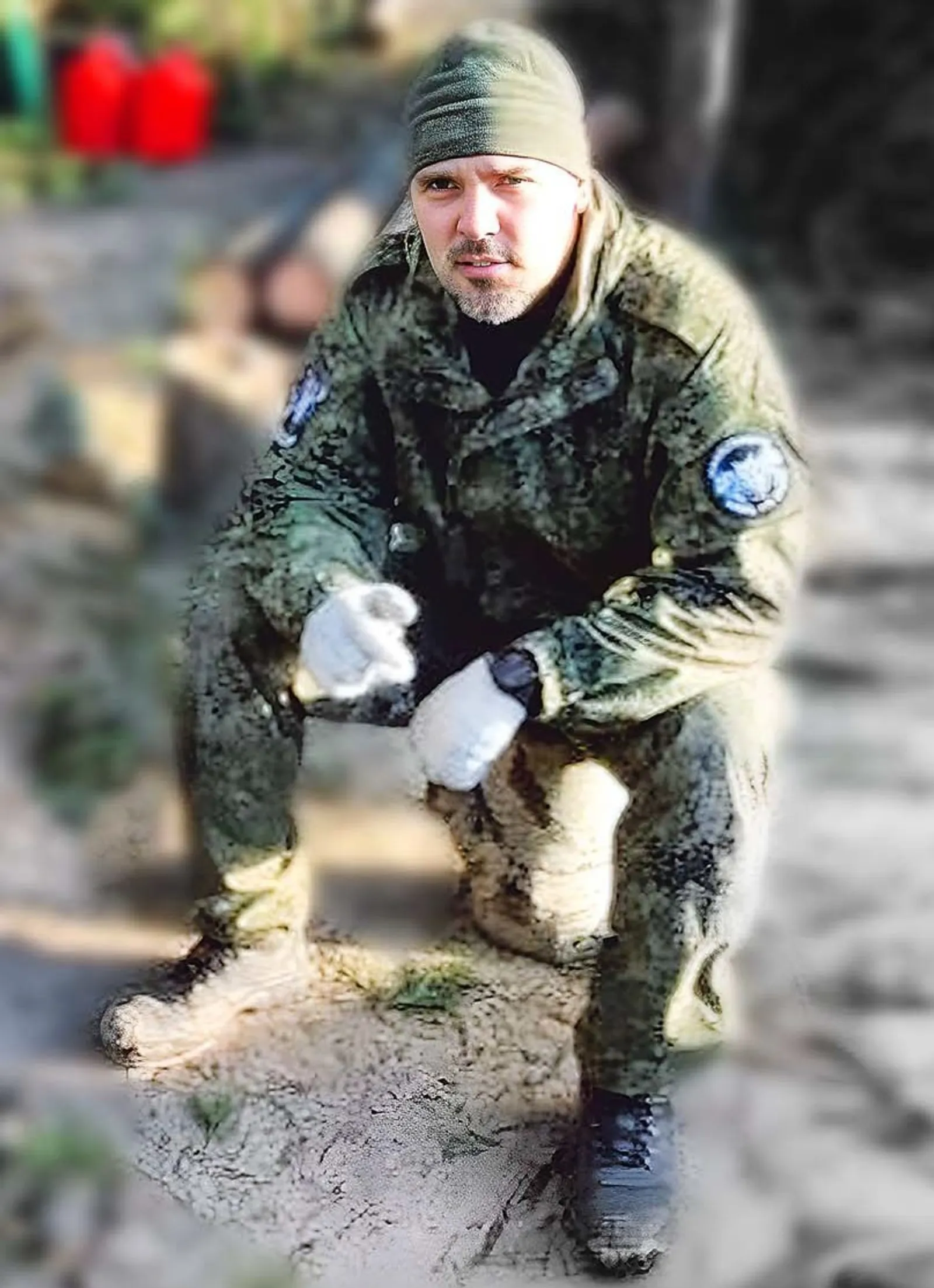 из семейного архива Сафиных.  Путь воина